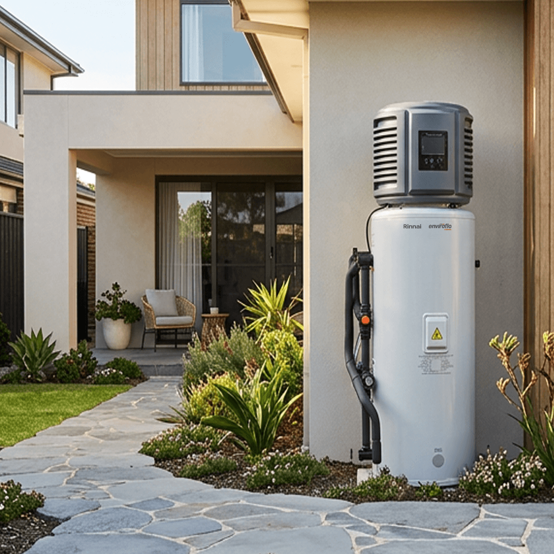 Rinnai A Series Heat Pump - perfect for year round hot water